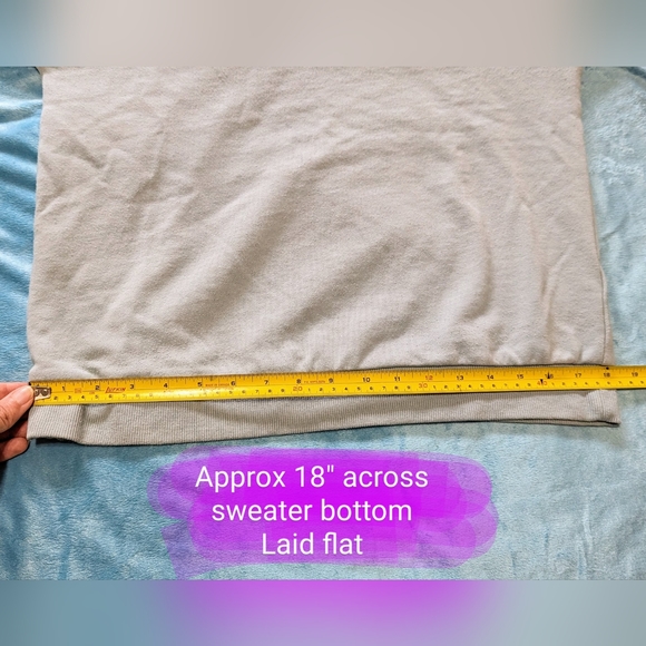 Reitmans grey crew neck, size small, GUC - Picture 9 of 11